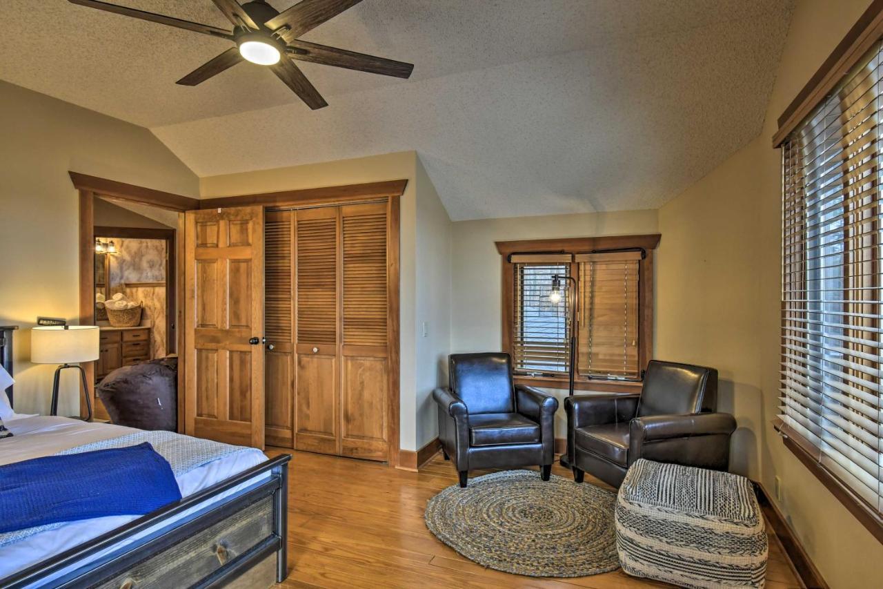 Hilltop Hot Springs Log Cabin With Hot Tub And Grill! Exteriör bild